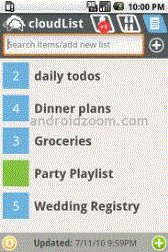 download cloudListPro grocery todo list apk